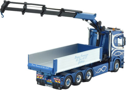 SCANIA R Highline 8x4 benne avec grue – Image 6