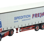 SCANIA 143 4x2 avec remorque bachée 3 essieux