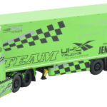 VOLVO FH5 Globetrotter XL 6x2 avec remorque tolée 3 essieux