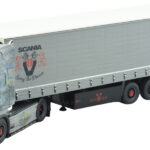 SCANIA R Streamline 4x2 avec remorque bachée 3 essieux