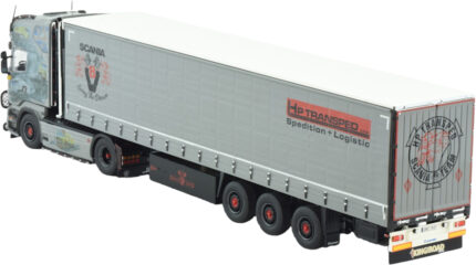 SCANIA R Streamline 4x2 avec remorque bachée 3 essieux – Image 3