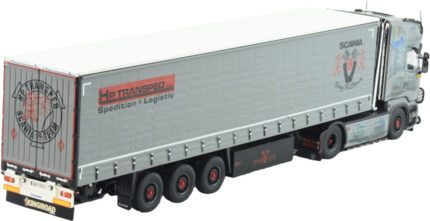 SCANIA R Streamline 4x2 avec remorque bachée 3 essieux – Image 4
