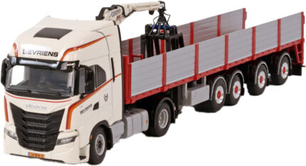 IVECO S-Way High 4x2 avec remorque à briques 3 essieux – Image 3