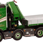 VOLVO FH5 Globetrotter 8x4 porteur avec grue PLAFINGER PK7800 SH