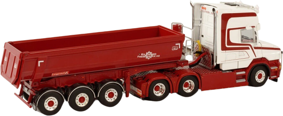 HERPA, SCANIA R Topline 4x2 avec remorque 3 Essieux BEUSCHART, échelle 1/87