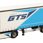 DAF XG 4x2 avec remorque bachée 3 essieux