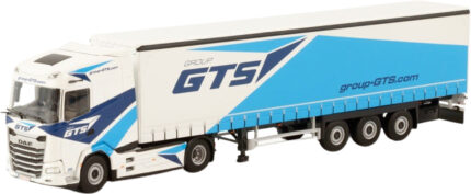 DAF XG 4x2 avec remorque bachée 3 essieux – Image 3