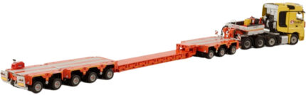 MERCEDES Actros MP5 SLT BigSpace 8x4 avec porte-engins SCHEURLE 3+5 essieux – Image 4