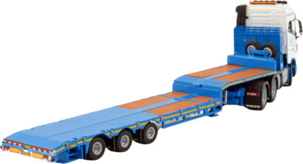 VOLVO FH4 Globetrotter 6x2 avec remorque porte-engins 3 essieux – Image 4