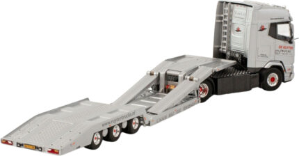 DAF XG 4x2 avec remorque pour transport de camions – Image 4