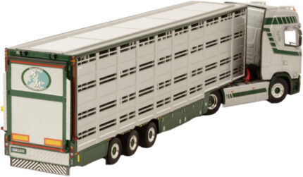 SCANIA S Highline 4x2 avec remorque bétaillère 3 essieux – Image 3