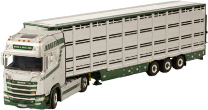 SCANIA S Highline 4x2 avec remorque bétaillère 3 essieux – Image 4