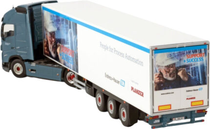 VOLVO FH5 Globetrotter XL 4x2 avec remorque bachée 3 essieux – Image 3