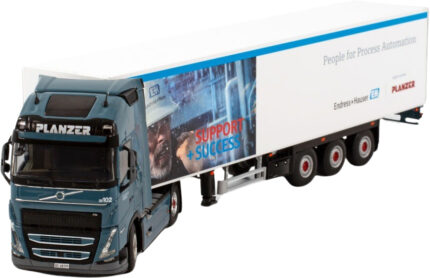 VOLVO FH5 Globetrotter XL 4x2 avec remorque bachée 3 essieux – Image 4