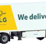 DAF XG 6x2 avec remorque frigo 3 essieux