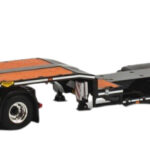 SCANIA R Normal 6x2 avec remorque porte-engins BROSHUIS 4 essieux