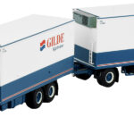 SCANIA 141 6x2 combiné porteur et remorque frigo