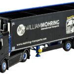VOLVO FH5 6x2 avec remorque fond mouvant 3 essieux