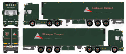 SCANIA R4 Topline 6x2 avec remorque frigo 3 essieux – Image 5