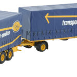 FORD Transcontinental 6x2  combiné porteur et remorque bachée