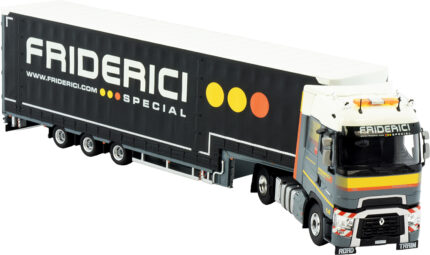 RENAULT T High 4x2 avec remorque bachée grand volume 3 essieux – Image 2