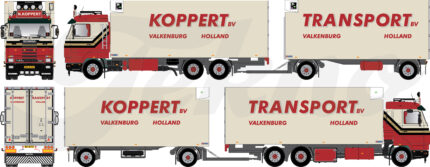 SCANIA 143 6x2 combiné porteur et remorque frigo – Image 5