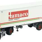 VOLVO F12 Globetrotter avec remorque frigo 3 essieux