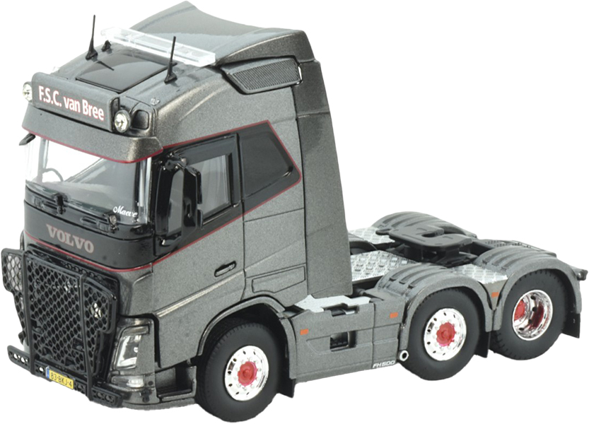 WSI 05-071 1/50 Volvo Fh4 Globetrotter 6X2 Twin Steer  Groot Transport EUR 99,90 - FR