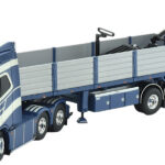 VOLVO FH4 Globetrotter 6x2 avec remorque à briques 3 essieux