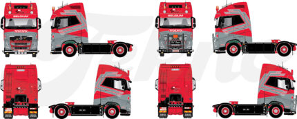 Coffret de 2 VOLVO FH5 Globetrotter XL 4x2 – Image 10