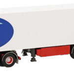 SCANIA 143 4x2 avec remorque frigo 3 essieux