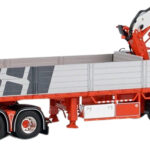 SCANIA S Normal 6x2 avec remorque à briques 3 essieux