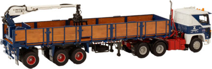 SCANIA Serie 1 6x2 avec remorque à pierre 3 essieux – Image 3