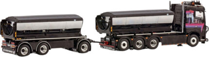 VOLVO FH4 Sleeper Cab 8x4 combiné ampliroll avec container à asphalt – Image 3