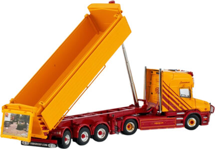 SCANIA T4 Topline 4x2 avec benne basculante 3 essieux – Image 3