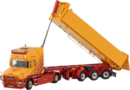 SCANIA T4 Topline 4x2 avec benne basculante 3 essieux – Image 4