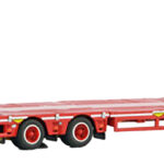 SCANIA Streamline Topline 8x4 avec remorque porte-engins BROSHUIS 2+6 essieux