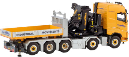 VOLVO FH4 Globetrotter 10x4 plateau avec grue PALFINGER PK 165.002 TEC 7 – Image 3