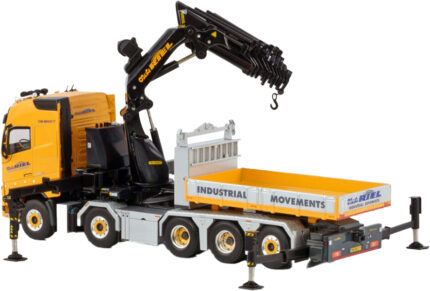 VOLVO FH4 Globetrotter 10x4 plateau avec grue PALFINGER PK 165.002 TEC 7 – Image 5