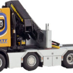 SCANIA Streamline Highline 8x4 avec grue PALFINGER PK92002 SH