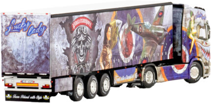 SCANIA R Highline 4x2 avec remorque bachée 3 essieux – Image 3