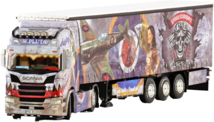 SCANIA R Highline 4x2 avec remorque bachée 3 essieux – Image 4