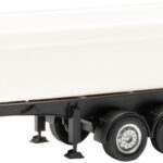 Benne SCHMITZ Cargobull 3 essieux, blanche