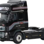 VOLVO FH16 Globetrotter XL 6x4, noir