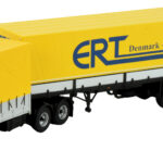 SCANIA 141 rallongé 6x2 avec remorque bachée 3 essieux