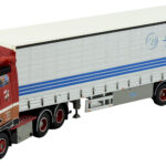 VOLVO FH16 Globetrotter 6x2 avec remorque bachée 3 essieux