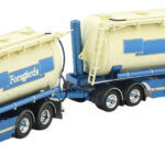 SCANIA 143 6x2 combiné porteur et remorque citerne