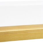 Boite de présentation avec socle en bois 24x109 mm