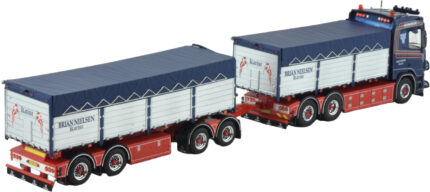 SCANIA R Normal 6x2 combi porteur et remorque plateau ridelle – Image 4