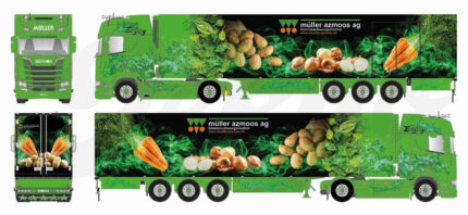 SCANA S Highline 4x2 avec remorque frigo 3 essieux – Image 5